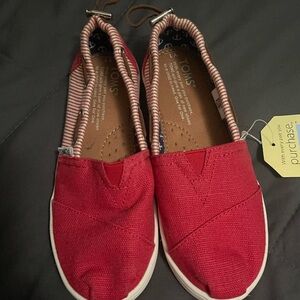 red toms bimini burlap striped textile